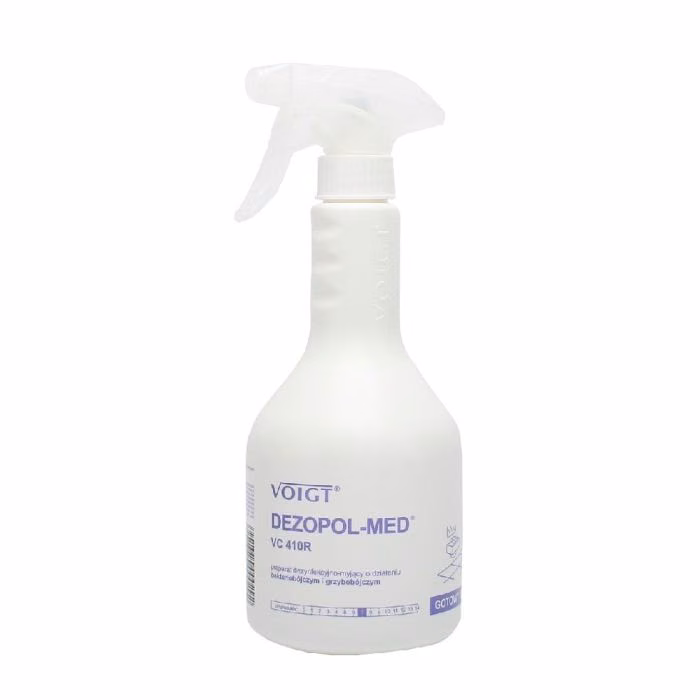 Voigt VC-410R Preparat Dezynfekcyjno-Myjący do Powierzchni pH 7 Bezzapachowy 600 ml Spray Higiena Profesjonalna