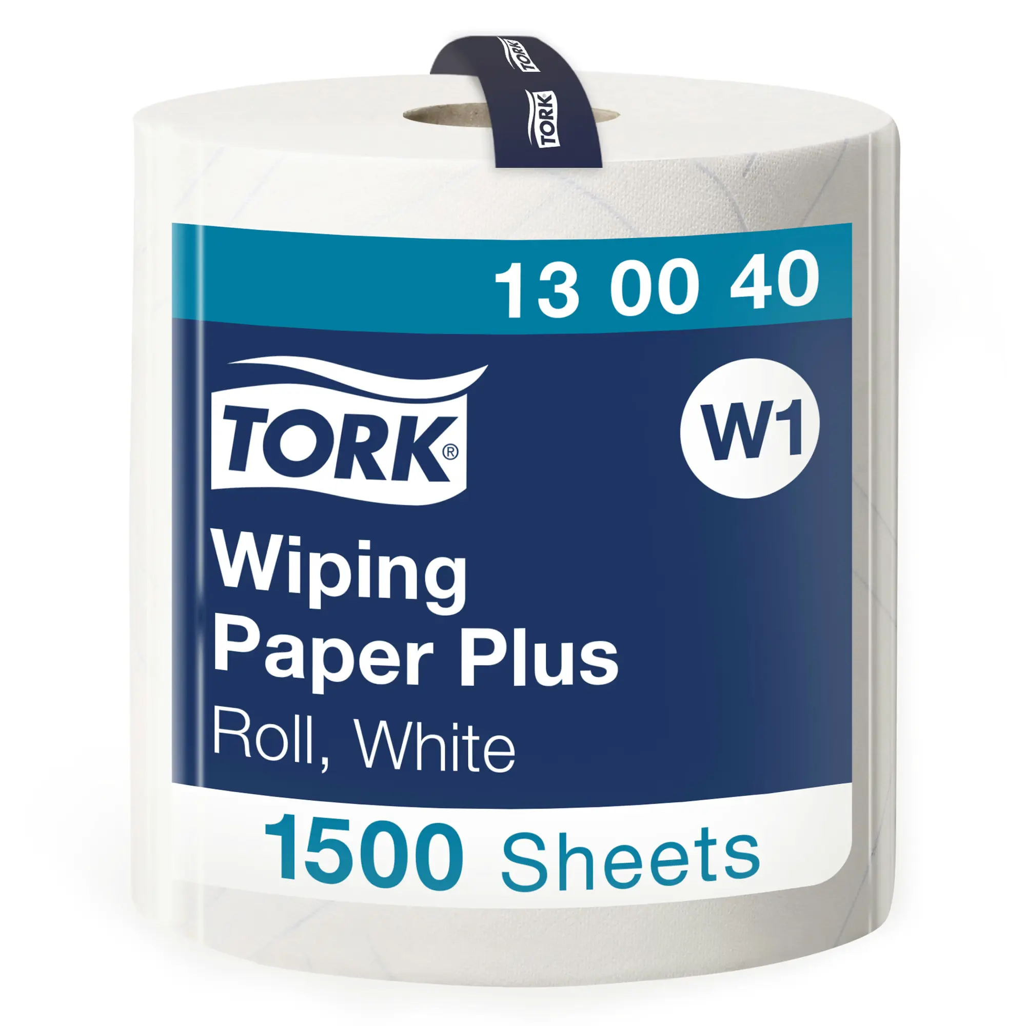 Tork czyściwo papierowe do średnich zabrudzeń, biała rolka Wiping Paper Plus 1500 arkuszy