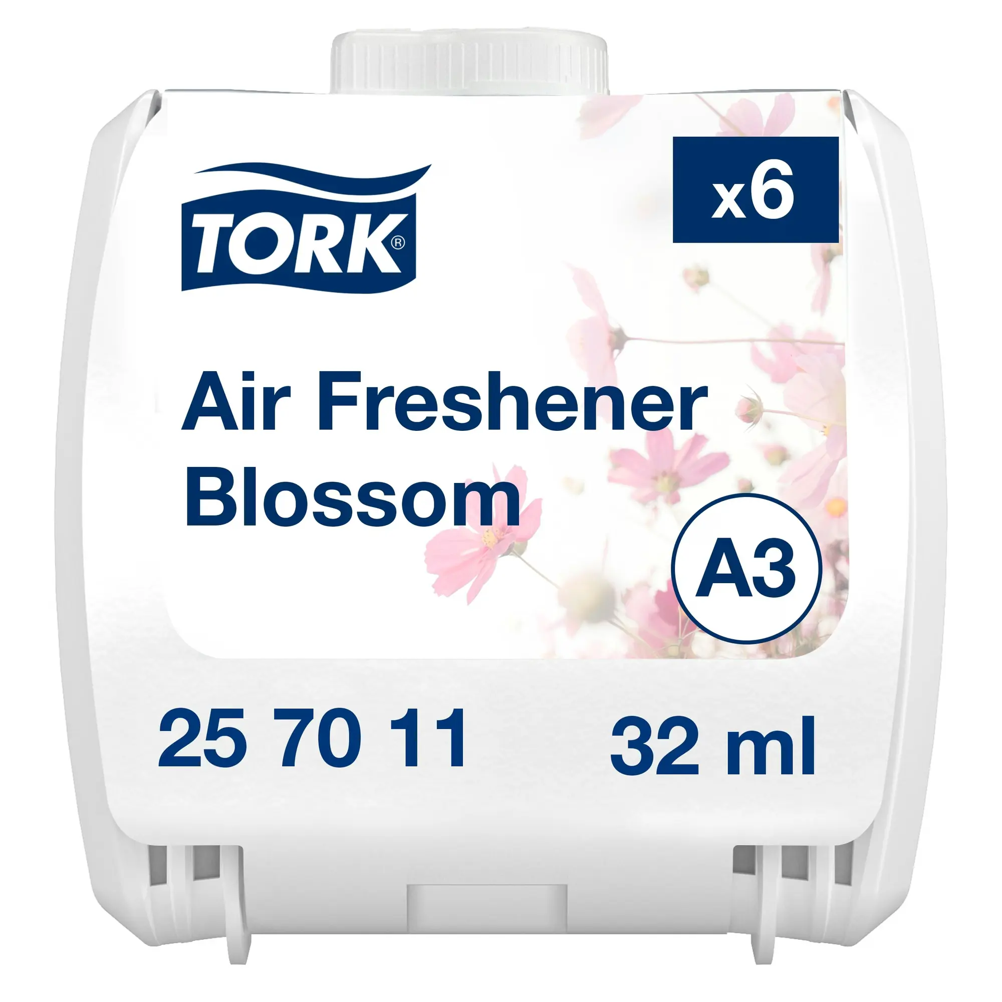 Tork odświeżacz powietrza Constant o kwiatowym zapachu A3, wkład 32 ml z oznaczeniem x6 sztuk